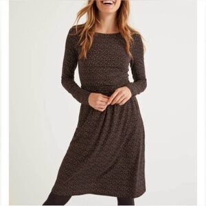 Boden‎ Abigail Jersey Dress - Black Confetti NWT
